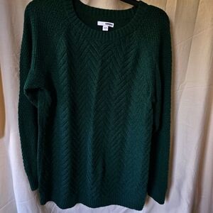 Womens green sweater
